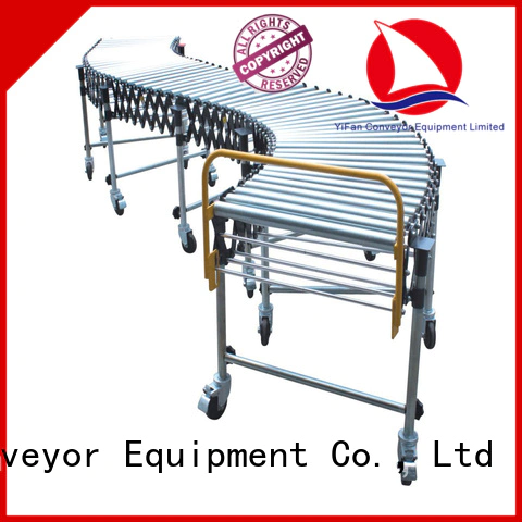 YiFan double expandable conveyor with good price for industry