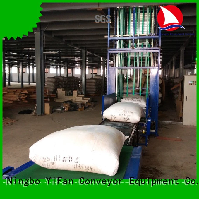 YiFan conveyor lifting conveyor directly sale for storehouse