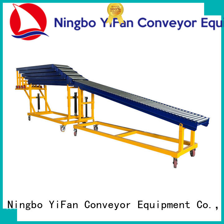YiFan wholesale cheap gravity roller conveyor manufacturers international market for seaport