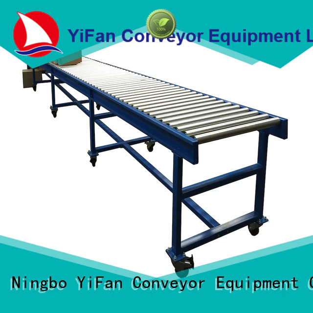 YiFan china professional conveyor belt rollers suppliers chinese manufacturer for carton transfer