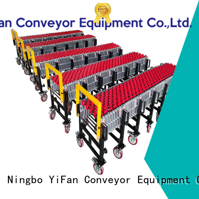 YiFan trustworthy wheel conveyor top brand for storehouse