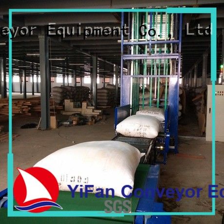 YiFan Type C vertical conveyor system for harbor