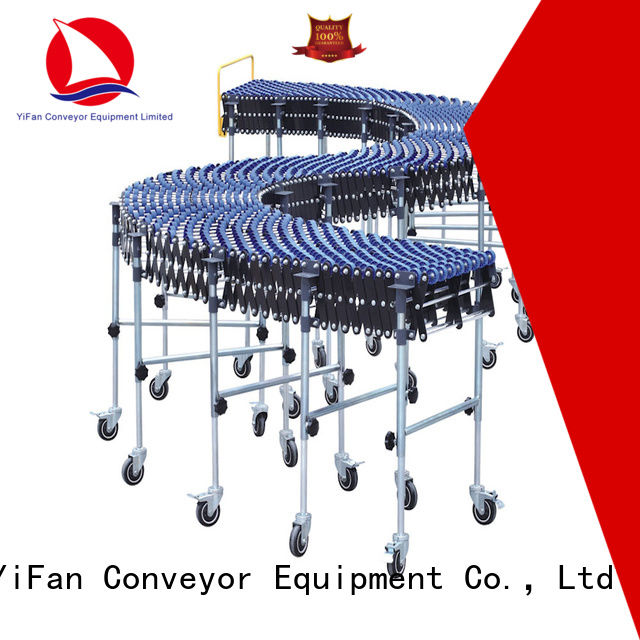 YiFan roller wheel conveyor top brand for storehouse