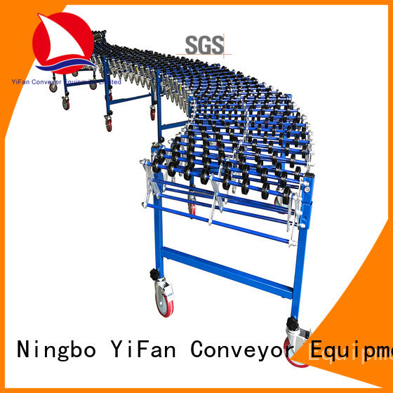 YiFan high performance skatewheel conveyor with long service for dock