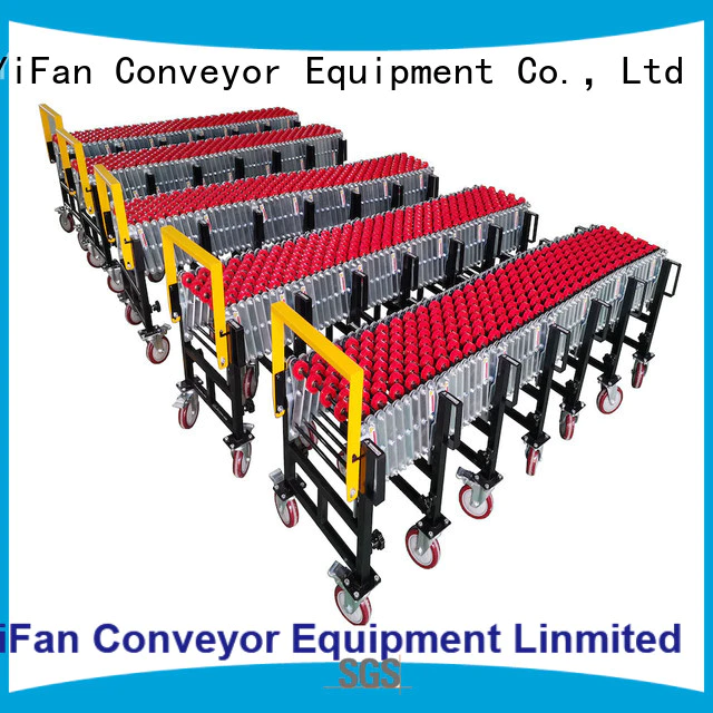 powered skate wheel conveyor self with long service for factory