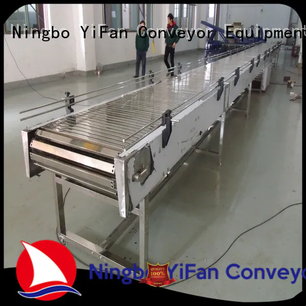 YiFan shop roller chain conveyor inquire now for food industry