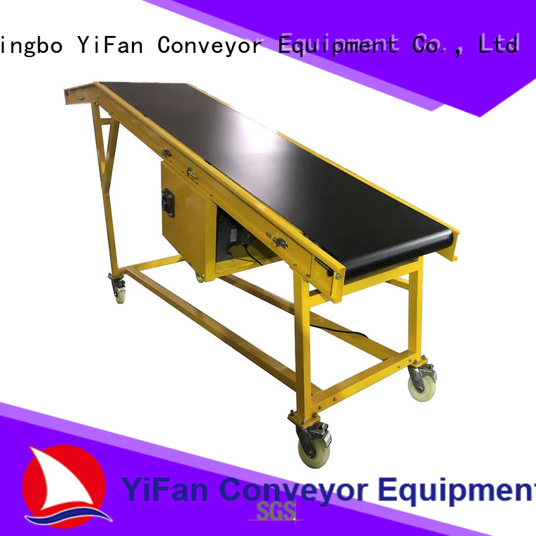 2019 new loading unloading conveyor system unloading China supplier for warehouse