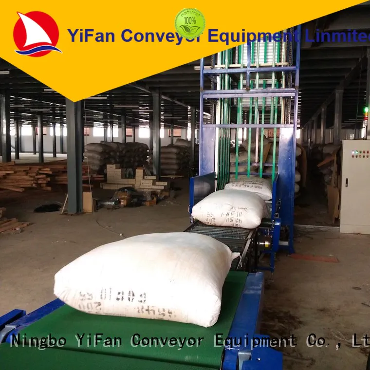 YiFan top quality vertical lift conveyor widely use for storehouse