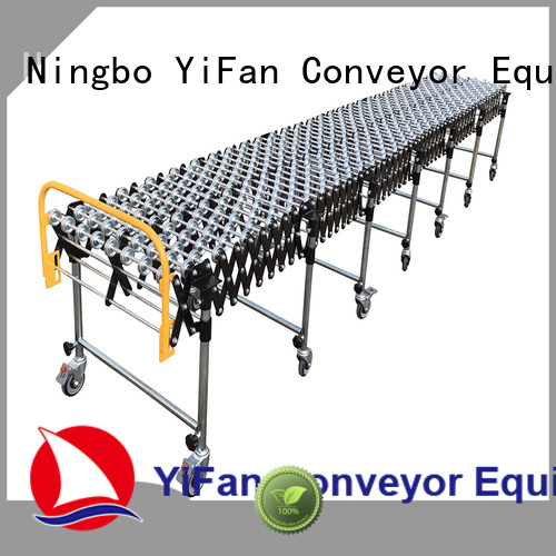 YiFan professional gravity skate wheel conveyor with long service for warehouse