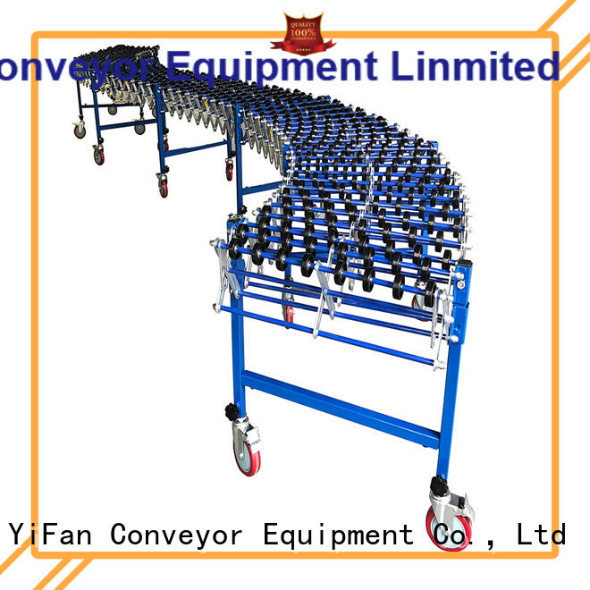 YiFan high performance flexible skate wheel conveyor popular for factory