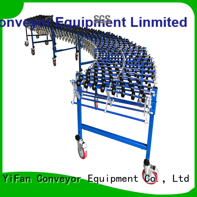 YiFan steel skate wheel conveyor competitive price for storehouse