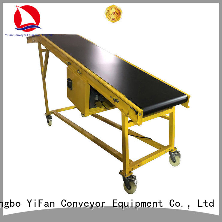 YiFan van truck loading unloading conveyor online for factory