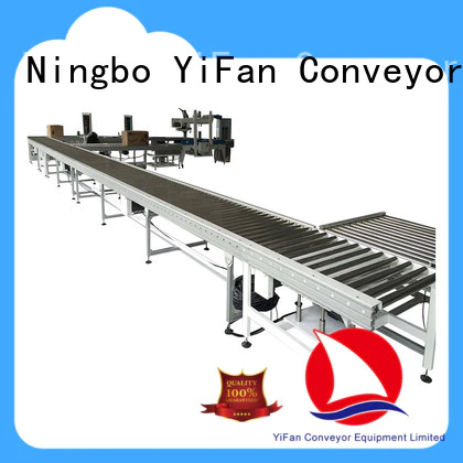 YiFan powered conveyor belt rollers suppliers manufacturer for warehouse