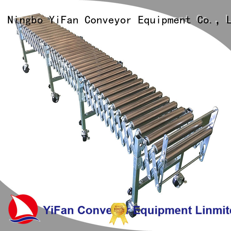 YiFan buy flexible roller conveyor directly sale for warehouse logistics