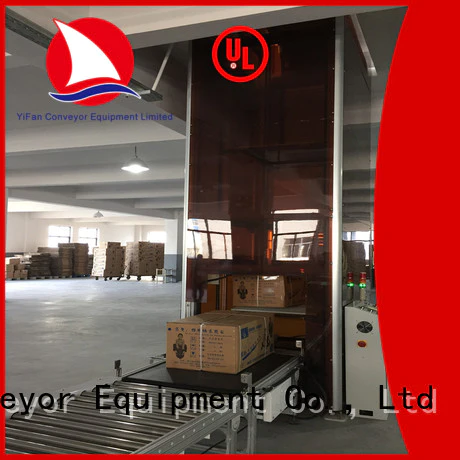 vertical pallet lift Type Z China supplier for warehouse