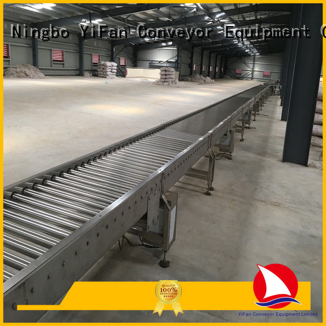 YiFan steel roller conveyor manufacturer from China for industry