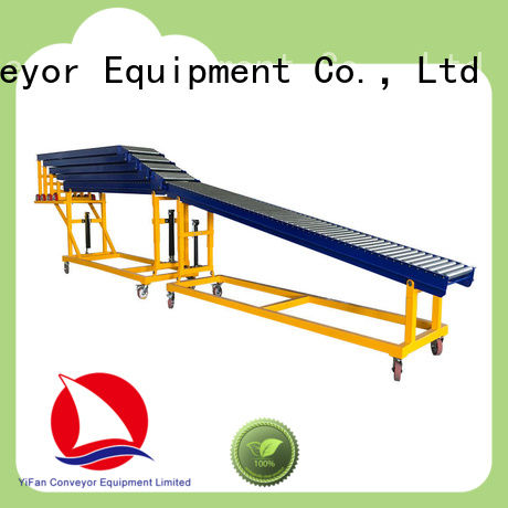 YiFan best selling telescopic roller conveyor china manufacturing for storehouse