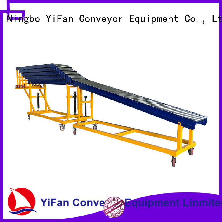 YiFan container gravity conveyor export worldwide for mineral