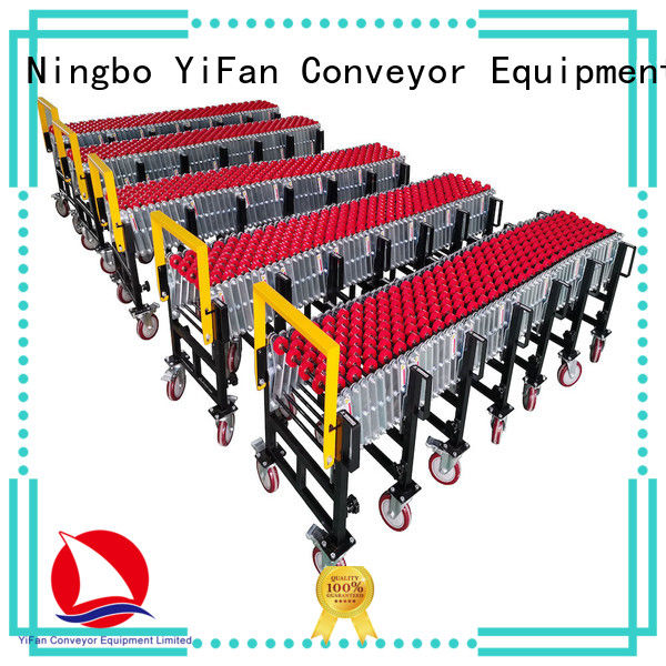 YiFan tracking Plastic Skate Wheel Conveyor top brand for storehouse