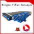 high performance telescopic conveyor belt container for warehouse