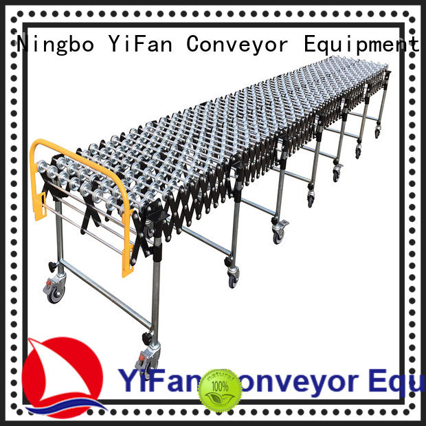 YiFan skate powered skate wheel conveyor with long service for dock
