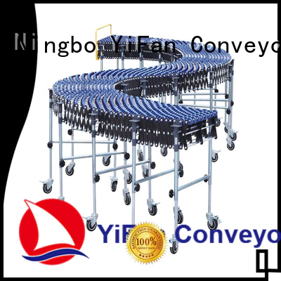 YiFan skate flexible skate wheel conveyor competitive price for workshop