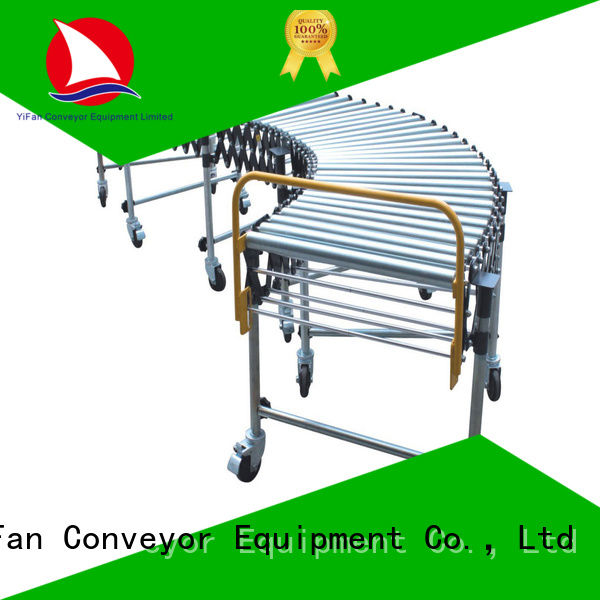 YiFan flexible gravity roller conveyor supplier supplier for warehouse logistics