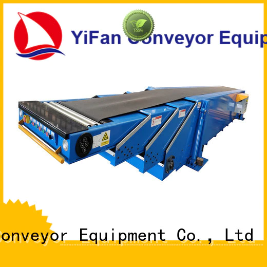 YiFan latest container loading equipment widely use for warehouse