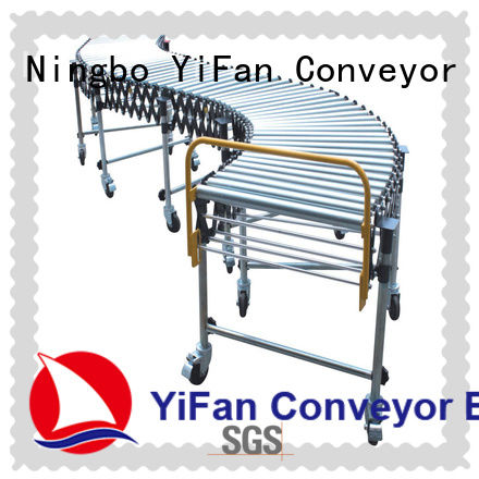 YiFan long-lasting durability flexible roller conveyor with good price for industry