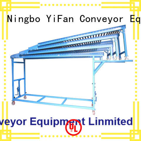 reliable quality powered roller conveyor system sizes factory price for harbor